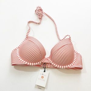 Shade & Shore Swimsuit Top Bikini Coral 32B
